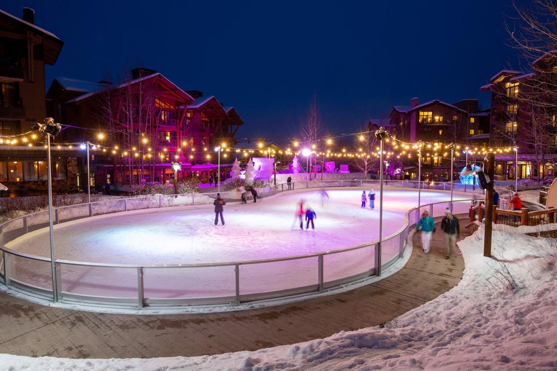 Teton Village Ice Skating Rink